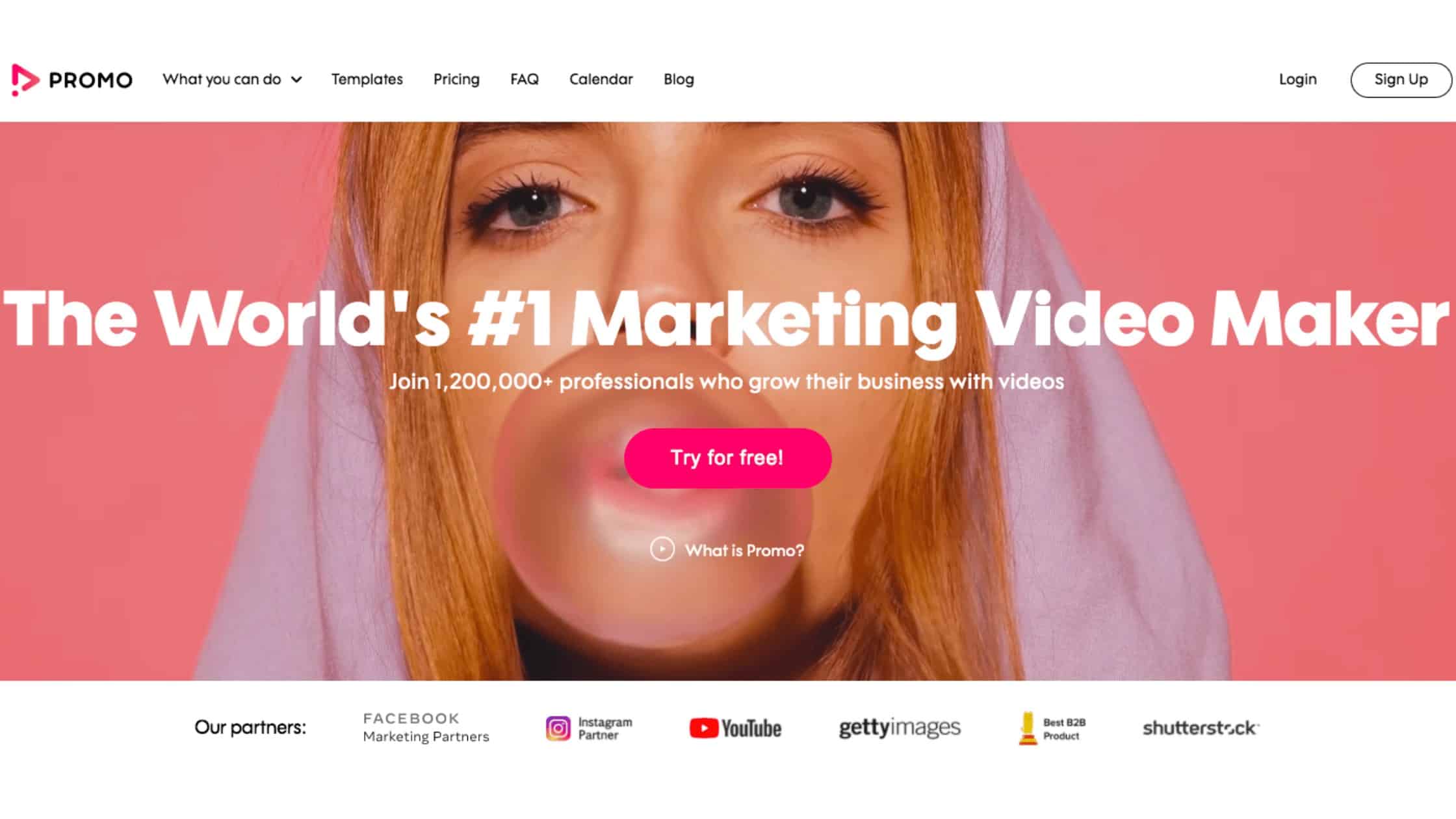 Promo.com review. create marketing videos.
