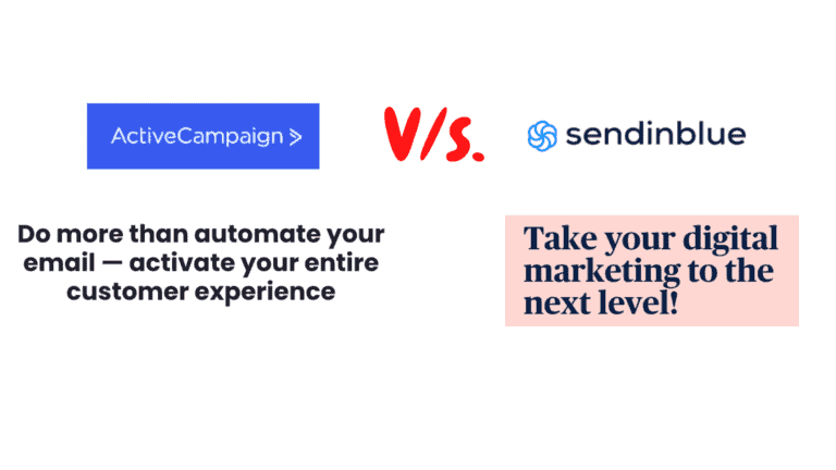 Activecampaign vs. Sendinblue. Email marketing best practices.