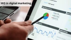 SEO in digital marketing.