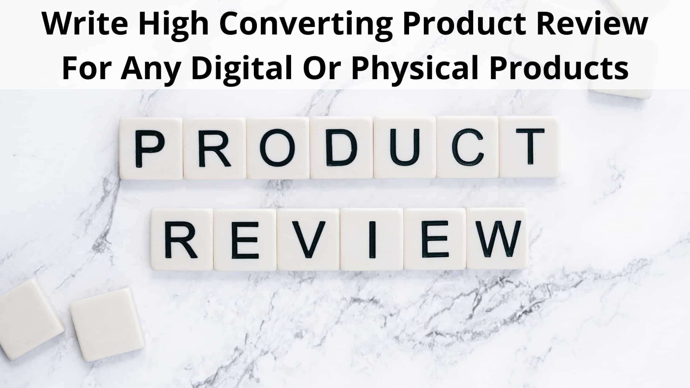 How to write a high converting product review