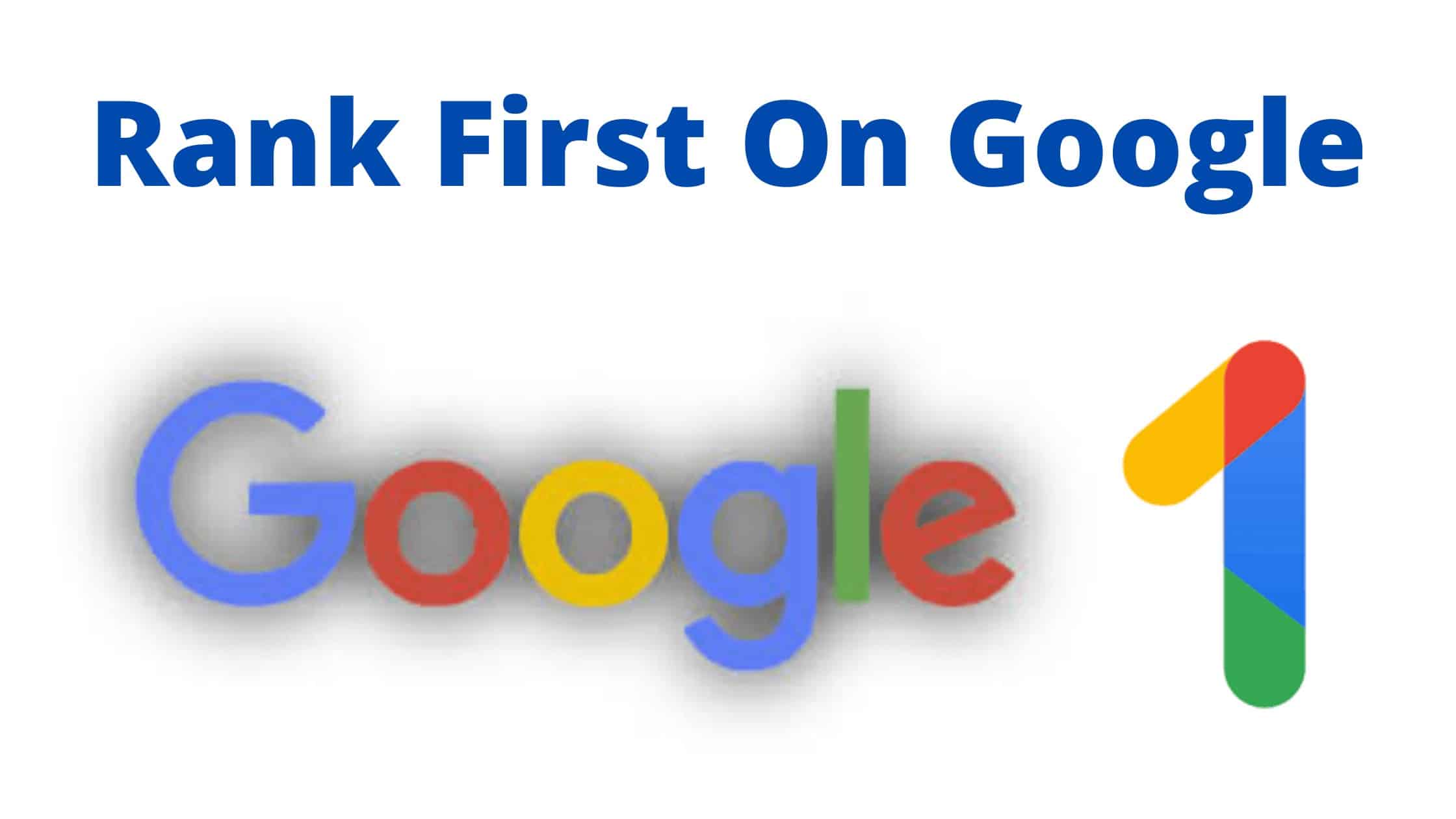 rank your website on Google's first page