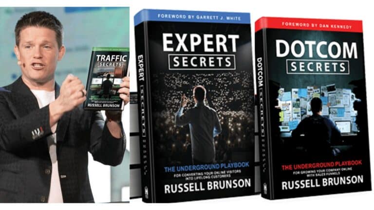 Russell Brunson’s Traffic Secrets, DotCom Secrets, and Expert Secrets Book Review