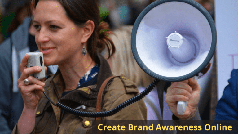 Create brand awareness online