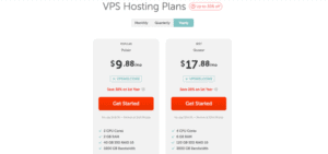 Namecheap VPS hosting Pricing