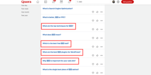 content idea from Quora