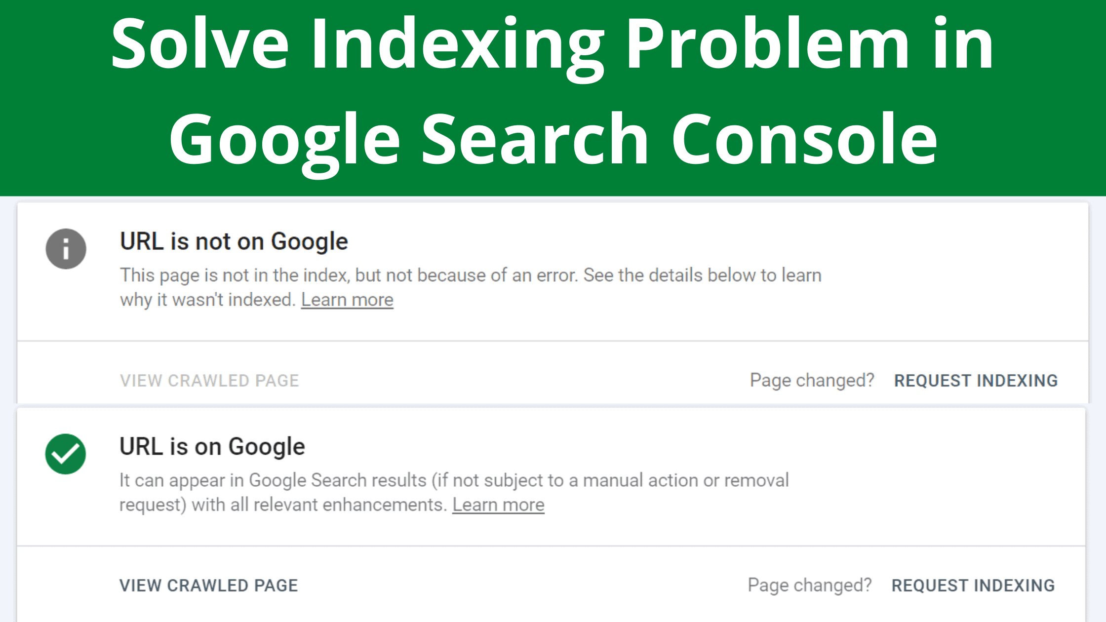google search console not index blog posts