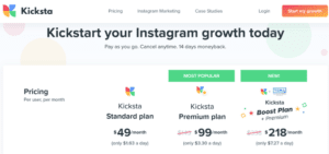 How to grow an Instagram account from scratch Kicksta price