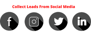 collect leads from social media