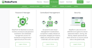 RoboForm Password Generator business