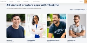 Thinkific creators