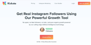 Kicksta Instagram growth