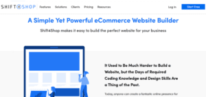 Shift4Shop website builder