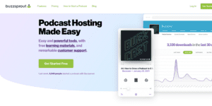Buzzsprout Podcast hosting