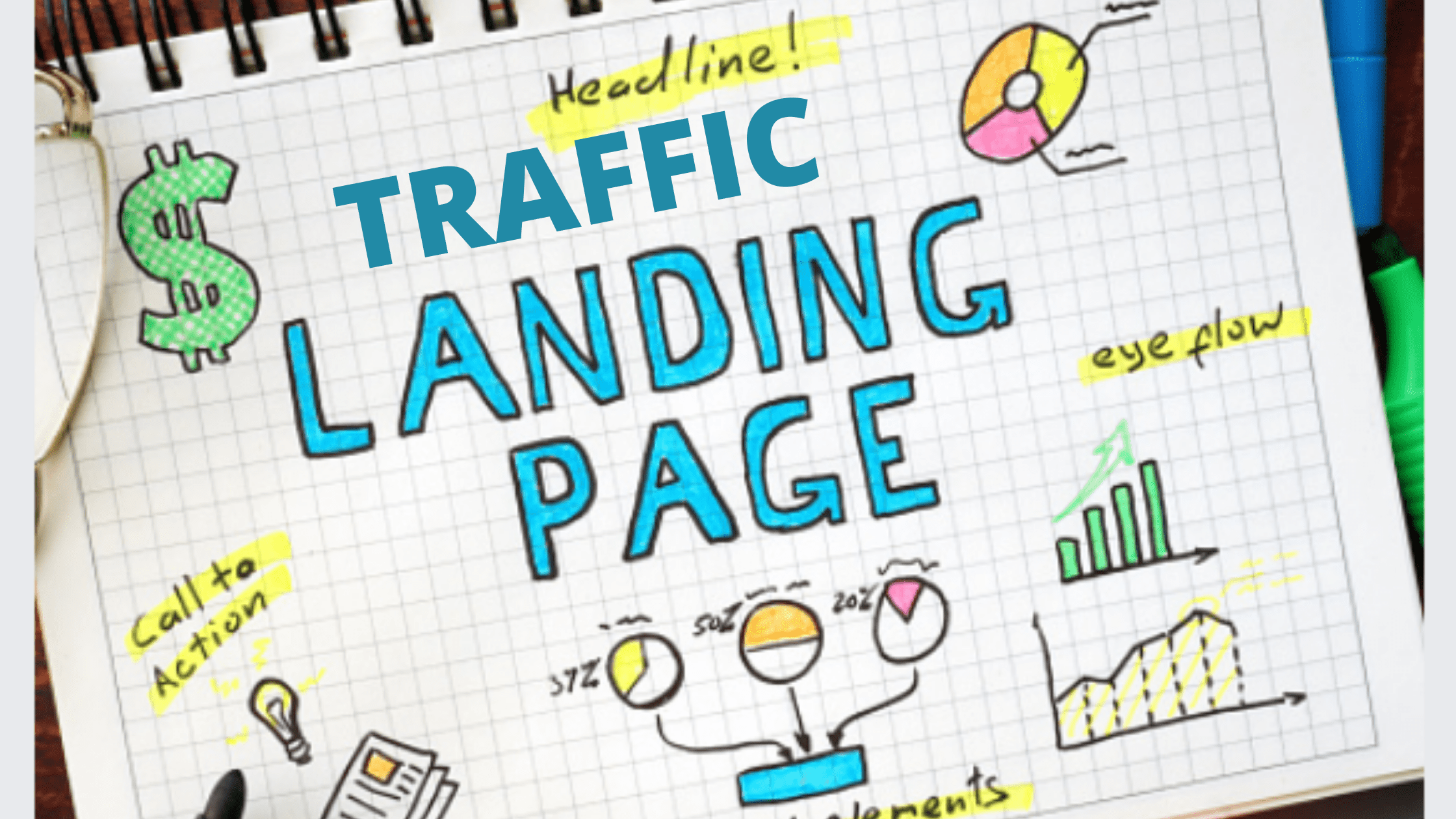 drive traffic to your landing page