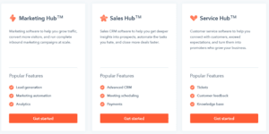 Hubspot CRM hub