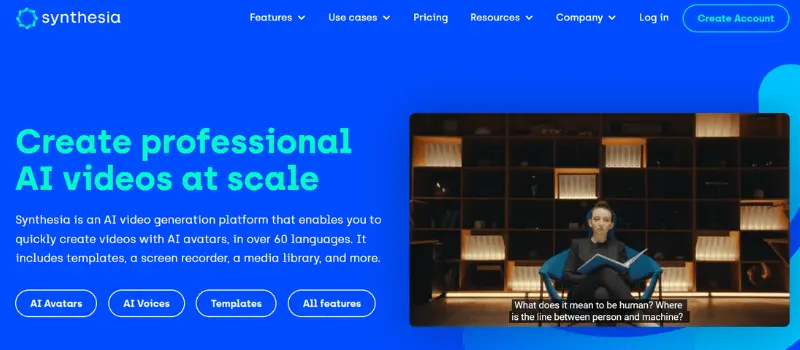 Synthesia AI videos