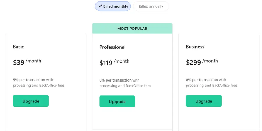 Teachable Price Monthly