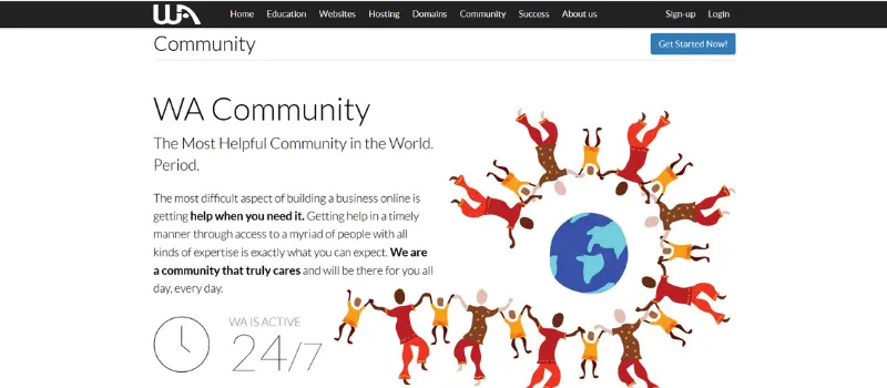 Wealthy Affiliate community