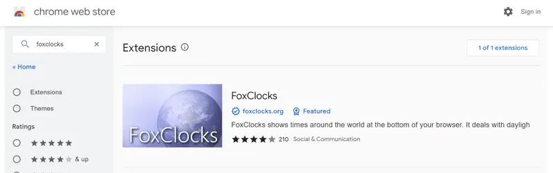 FoxClocks