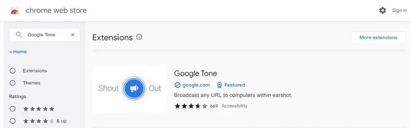 Google Tone