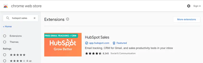 Hubspot Sales