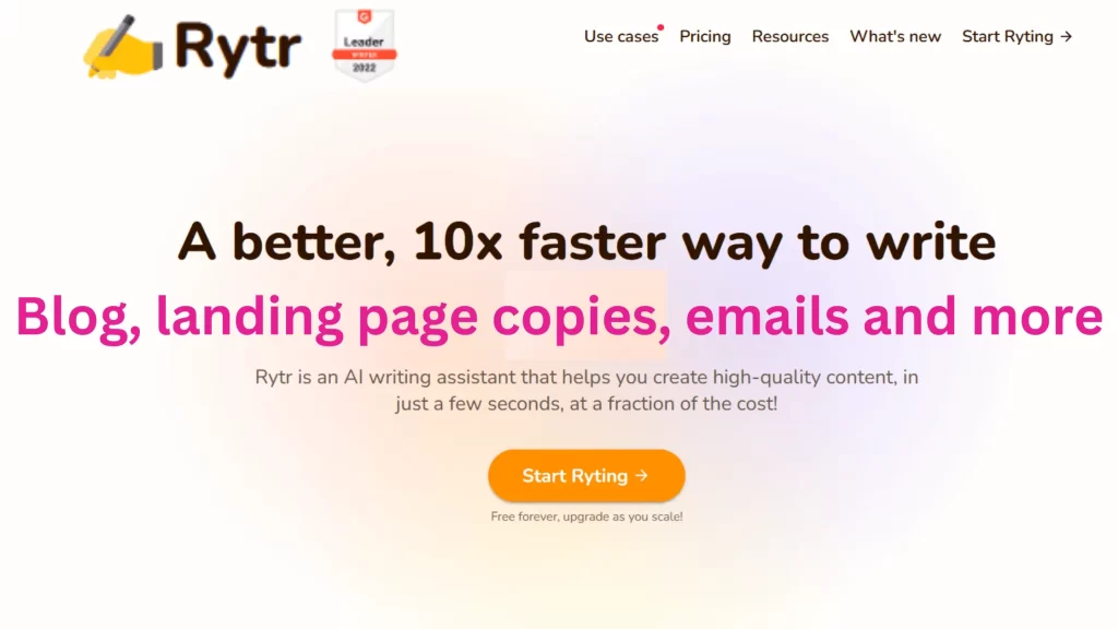 Rytr AI Writing Tool Review