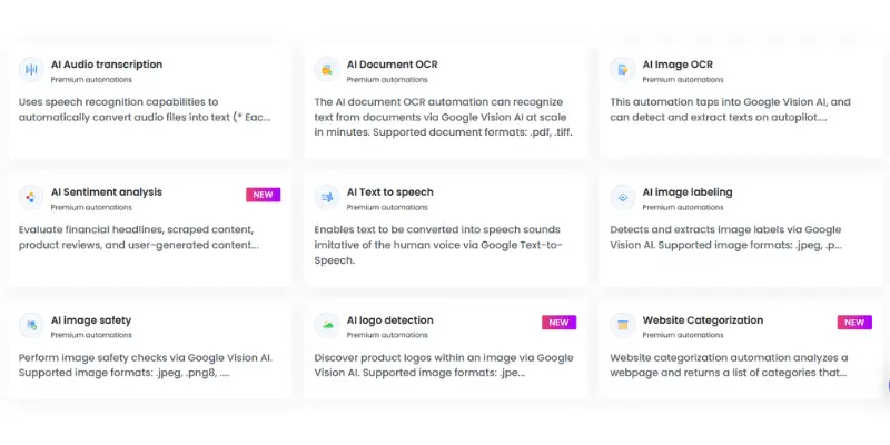 Hexomatic Review Automation