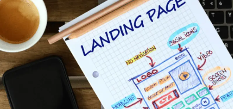 High converting landing page